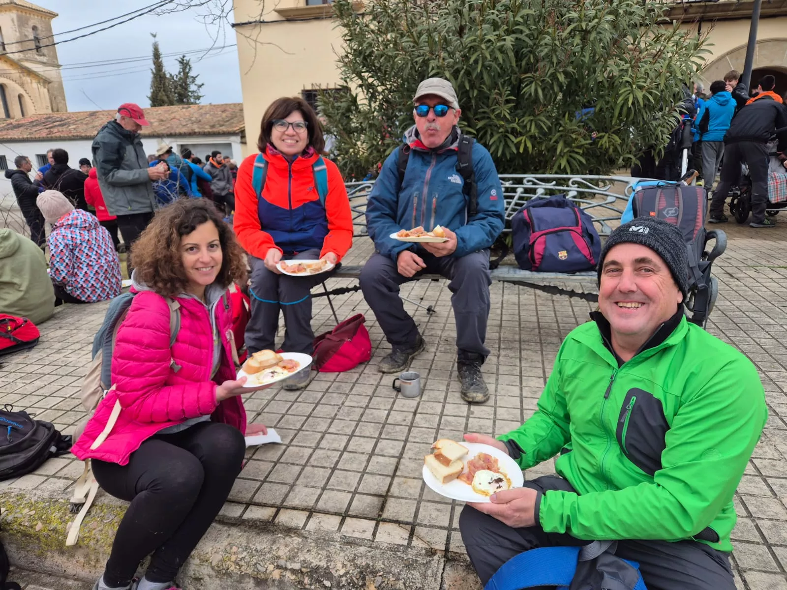 Huevo Frito Solidario con Etiopía en Banariés. Foto Juanlu Herrero