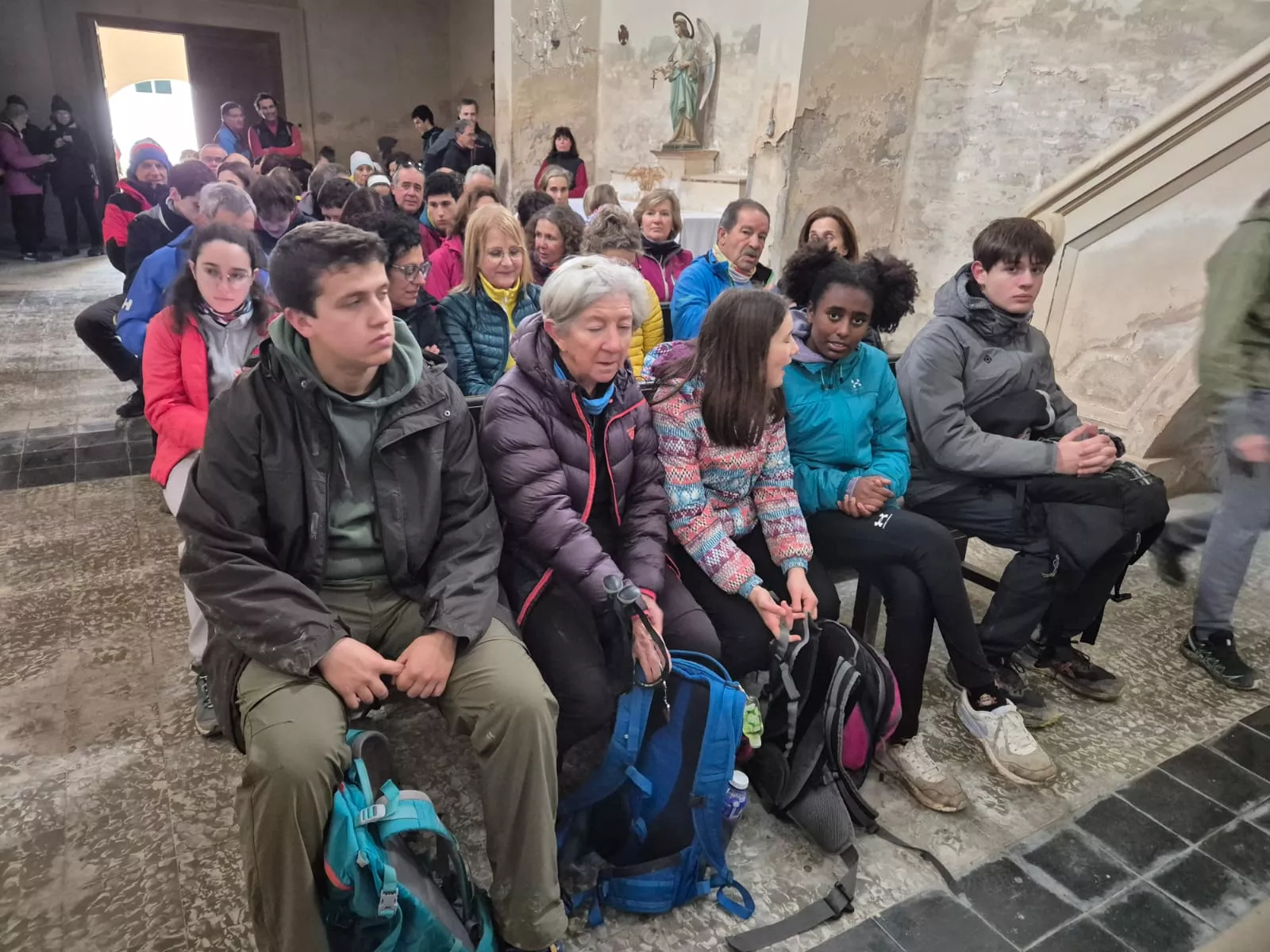 Huevo Frito Solidario con Etiopía en Banariés. Foto Juanlu Herrero