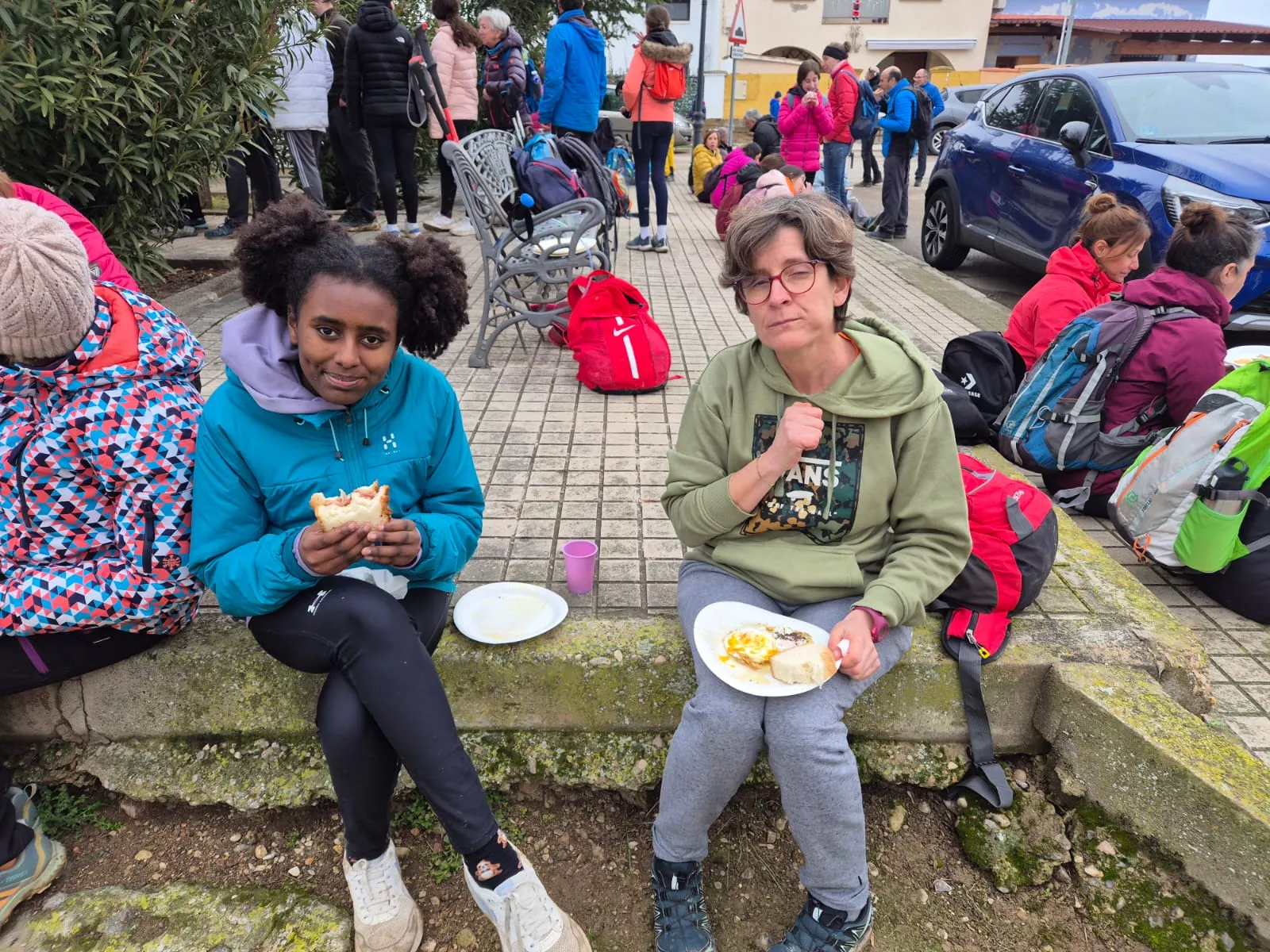 Huevo Frito Solidario con Etiopía en Banariés. Foto Juanlu Herrero