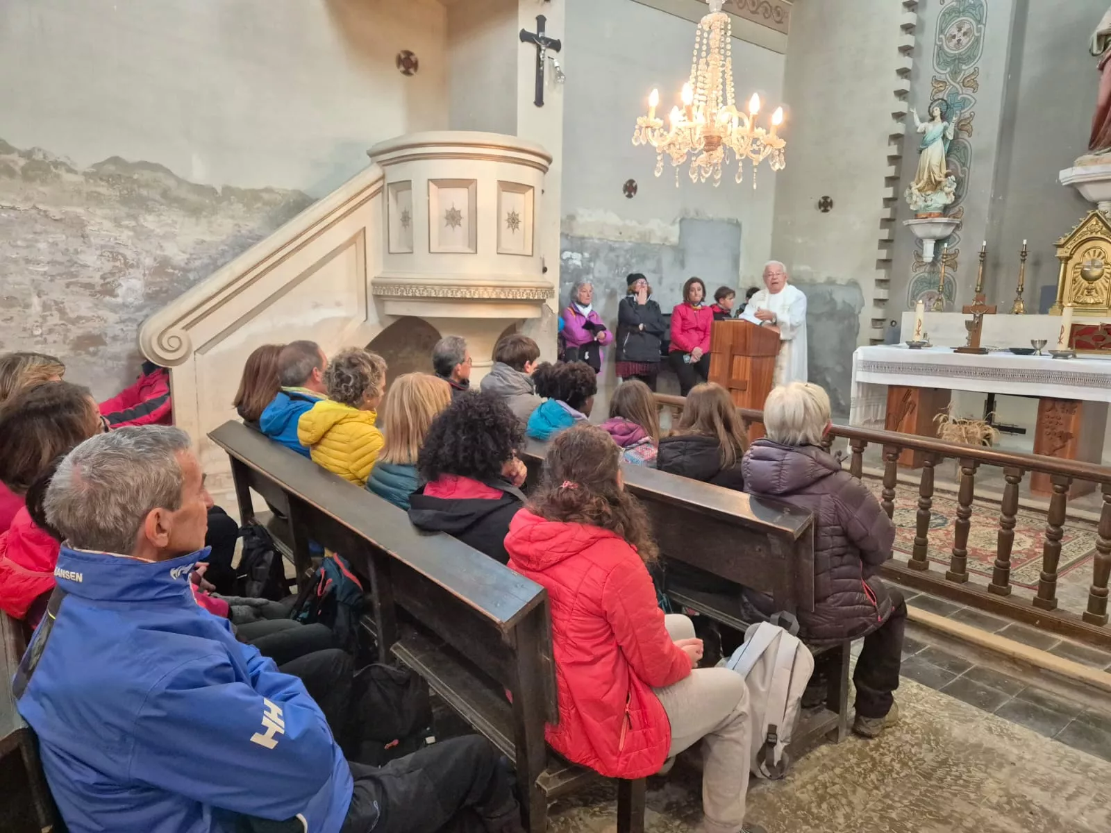 Huevo Frito Solidario con Etiopía en Banariés. Foto Juanlu Herrero