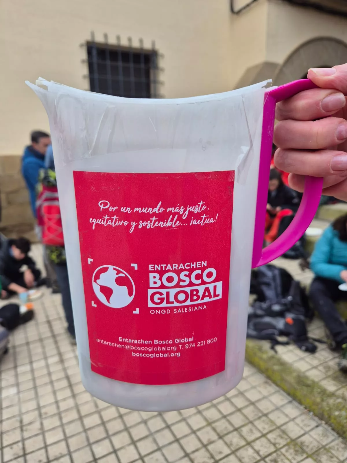 Huevo Frito Solidario con Etiopía en Banariés. Foto Juanlu Herrero