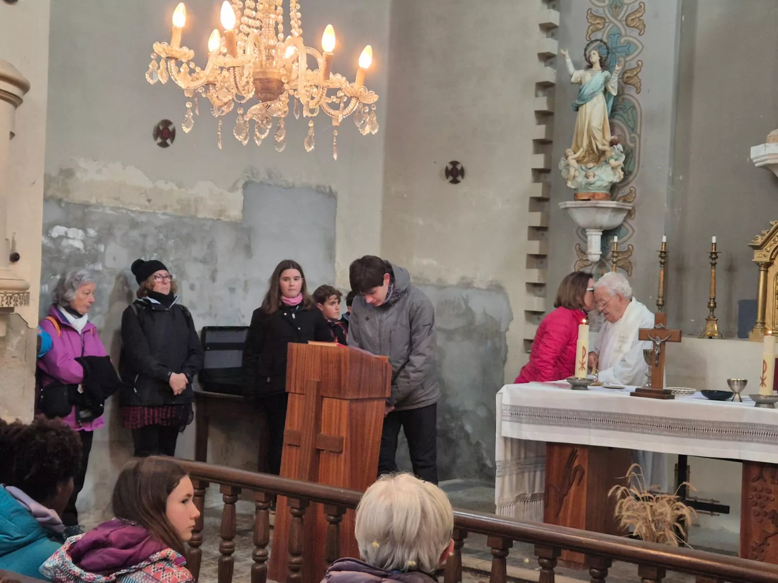 Huevo Frito Solidario con Etiopía en Banariés. Foto Juanlu Herrero