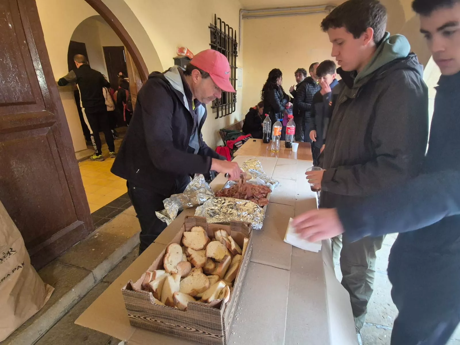 Huevo Frito Solidario con Etiopía en Banariés. Foto Juanlu Herrero