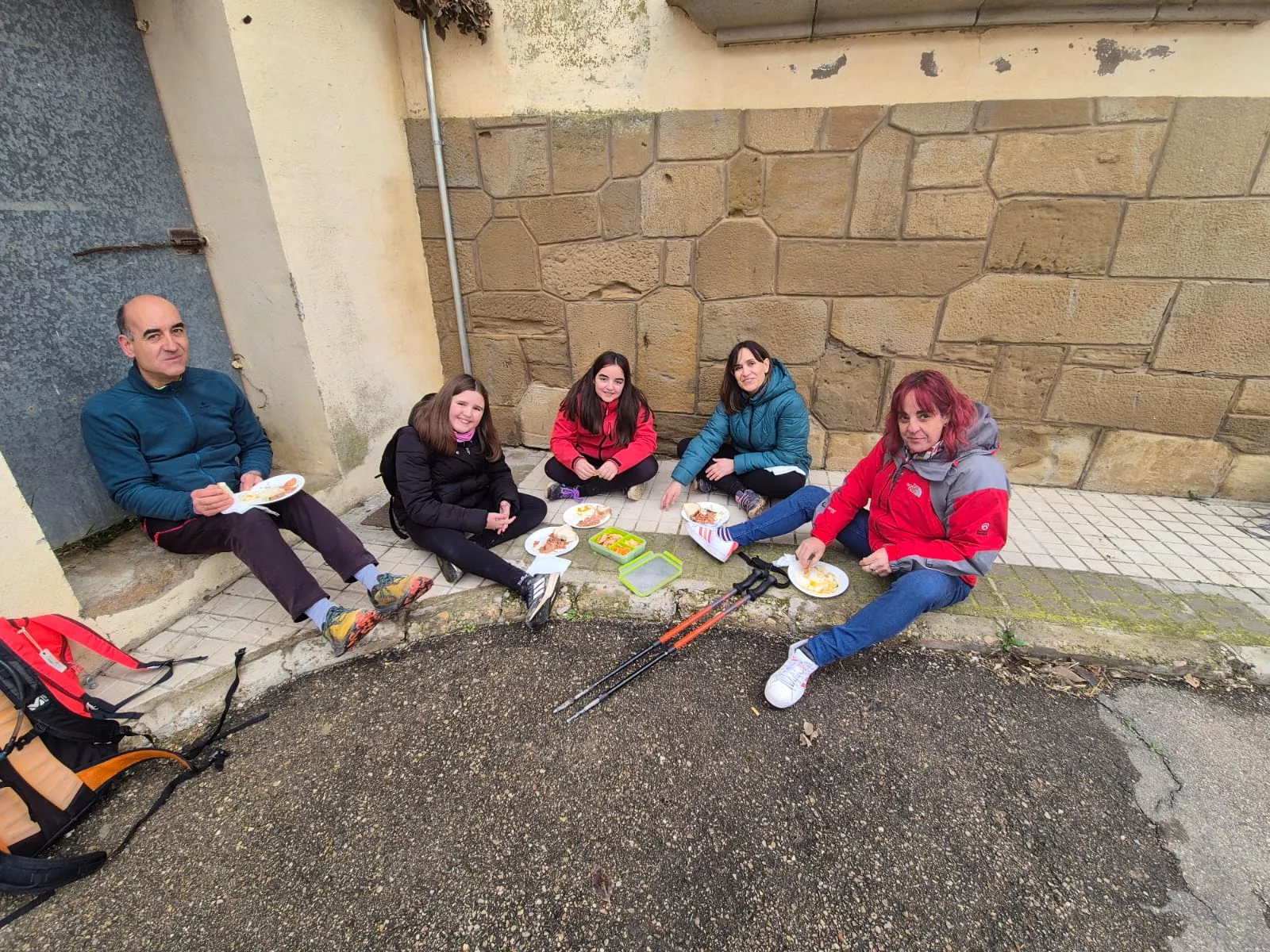 Huevo Frito Solidario con Etiopía en Banariés. Foto Juanlu Herrero