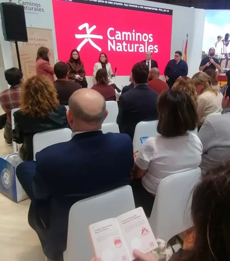 Miguel Torres, en la presentación del Camino Natural de La Hoya en Fitur