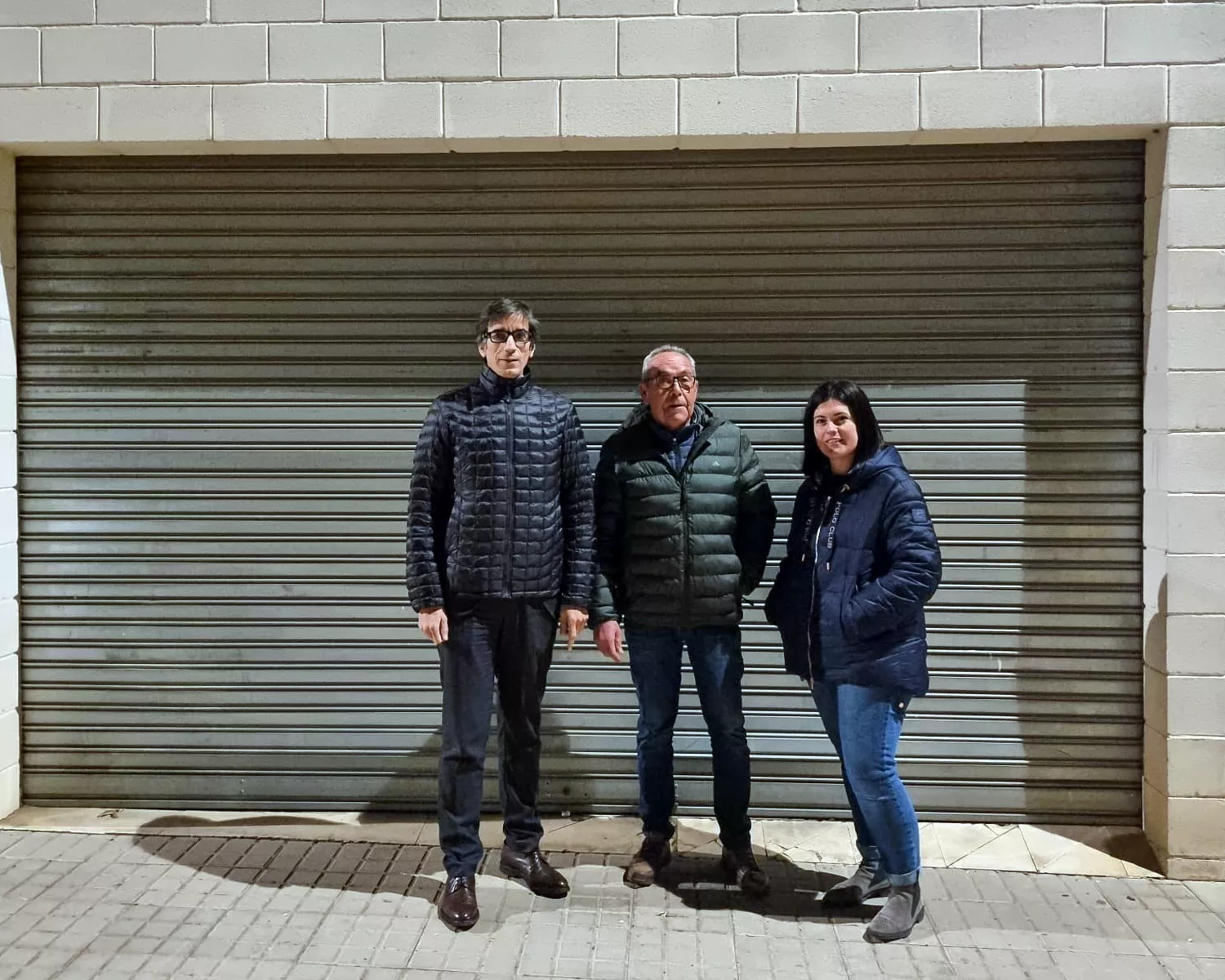 Concejales del PP junto al Centro Joven