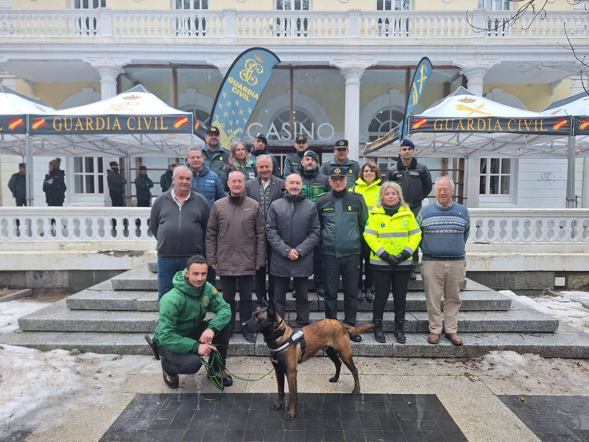 El Baleario de Panticosa ha acogido la presentación del balance de rescates en montaña de los Greim de la Guardia Civil.