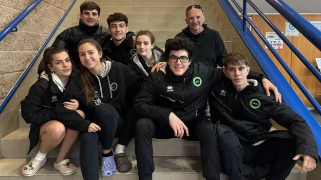 Judocas de la Escuela Ibón en Madrid. Judocas de la Escuela Ibón en Madrid.