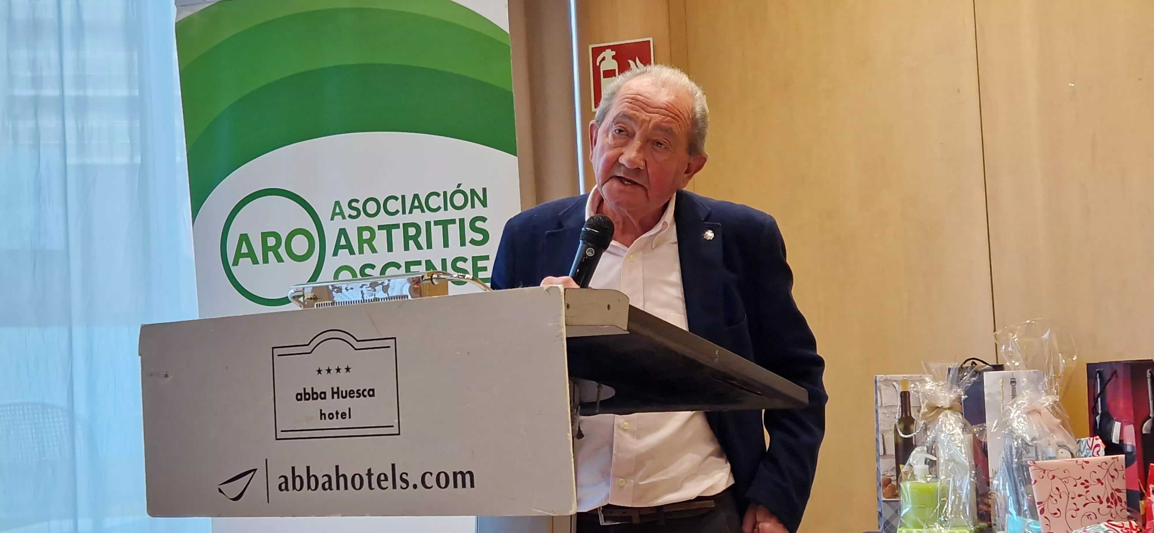 Premio ARO 2024 para Emeterio Giménez Salcedo. Foto Myriam Martínez 