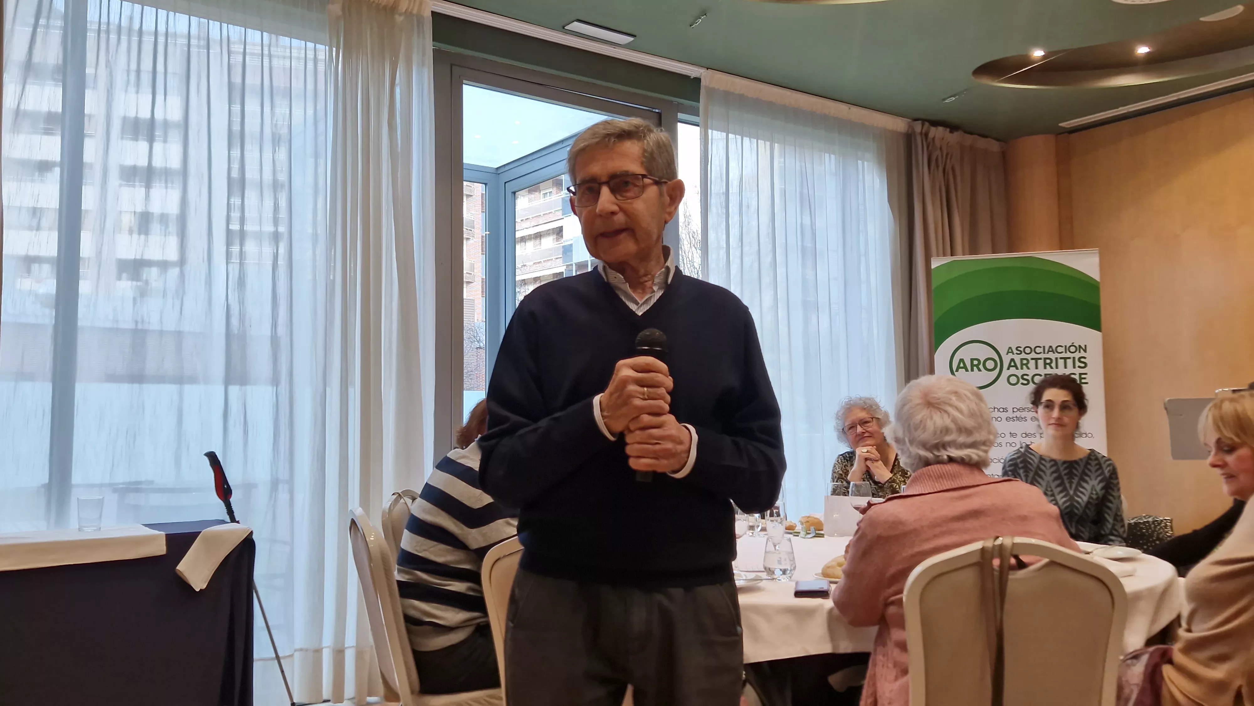 Premio ARO 2024 para Emeterio Giménez Salcedo. Foto Myriam Martínez 