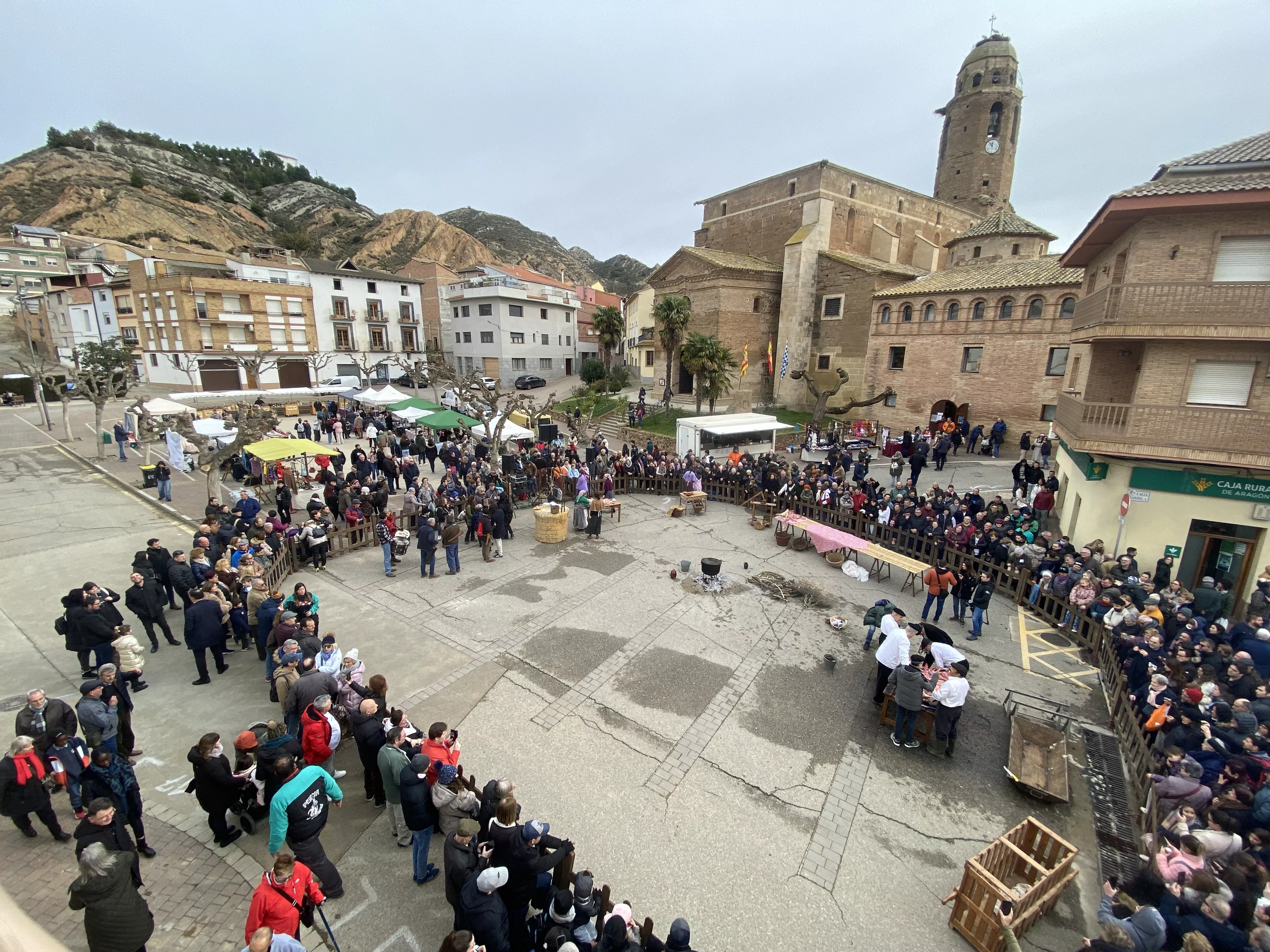 Celebración de la 36 edición de la Festa del Tossino de Albelda.
