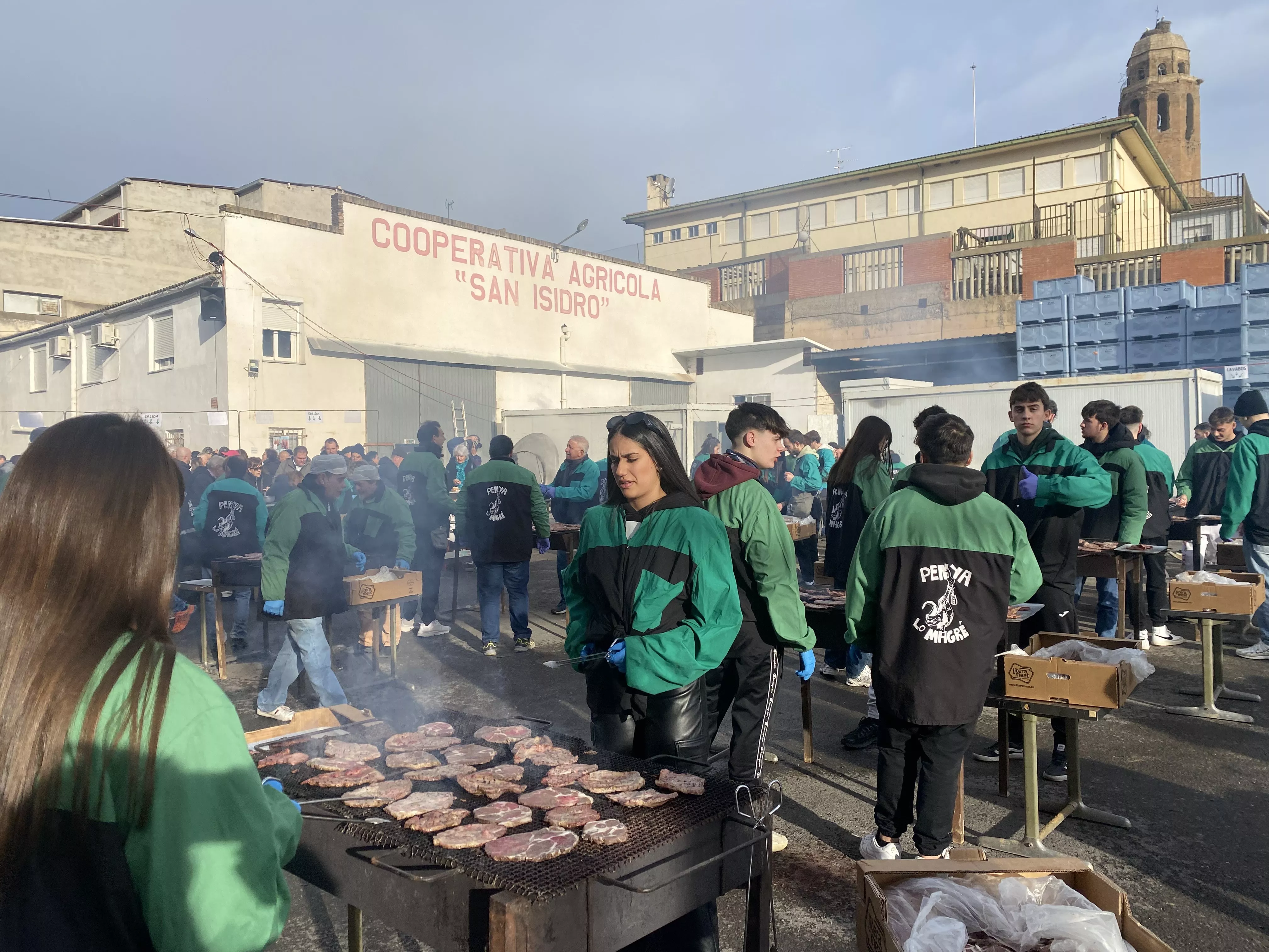 Celebración de la 36 edición de la Festa del Tossino de Albelda.