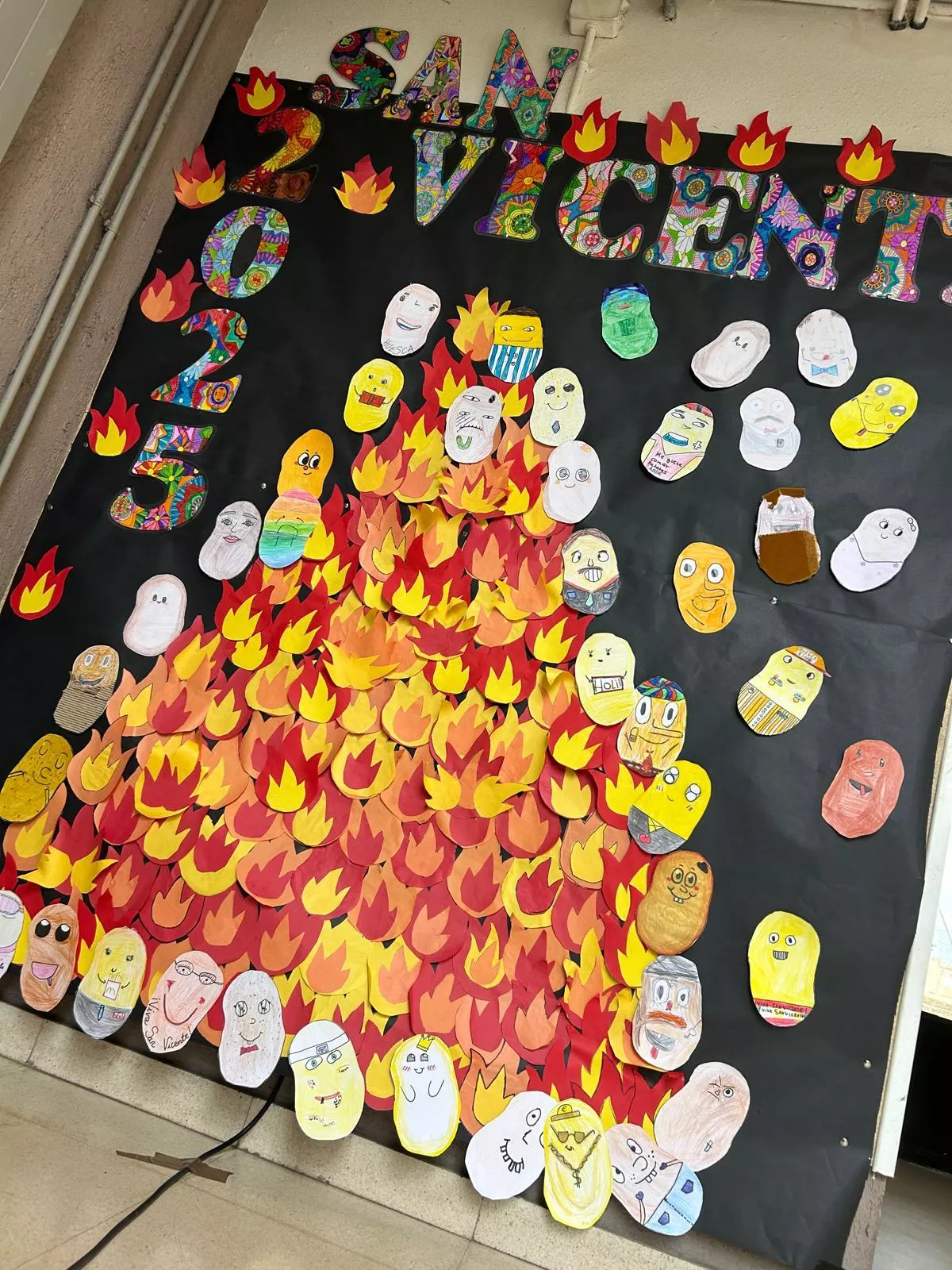 Fiesta del Colegio San Vicente de Huesca.