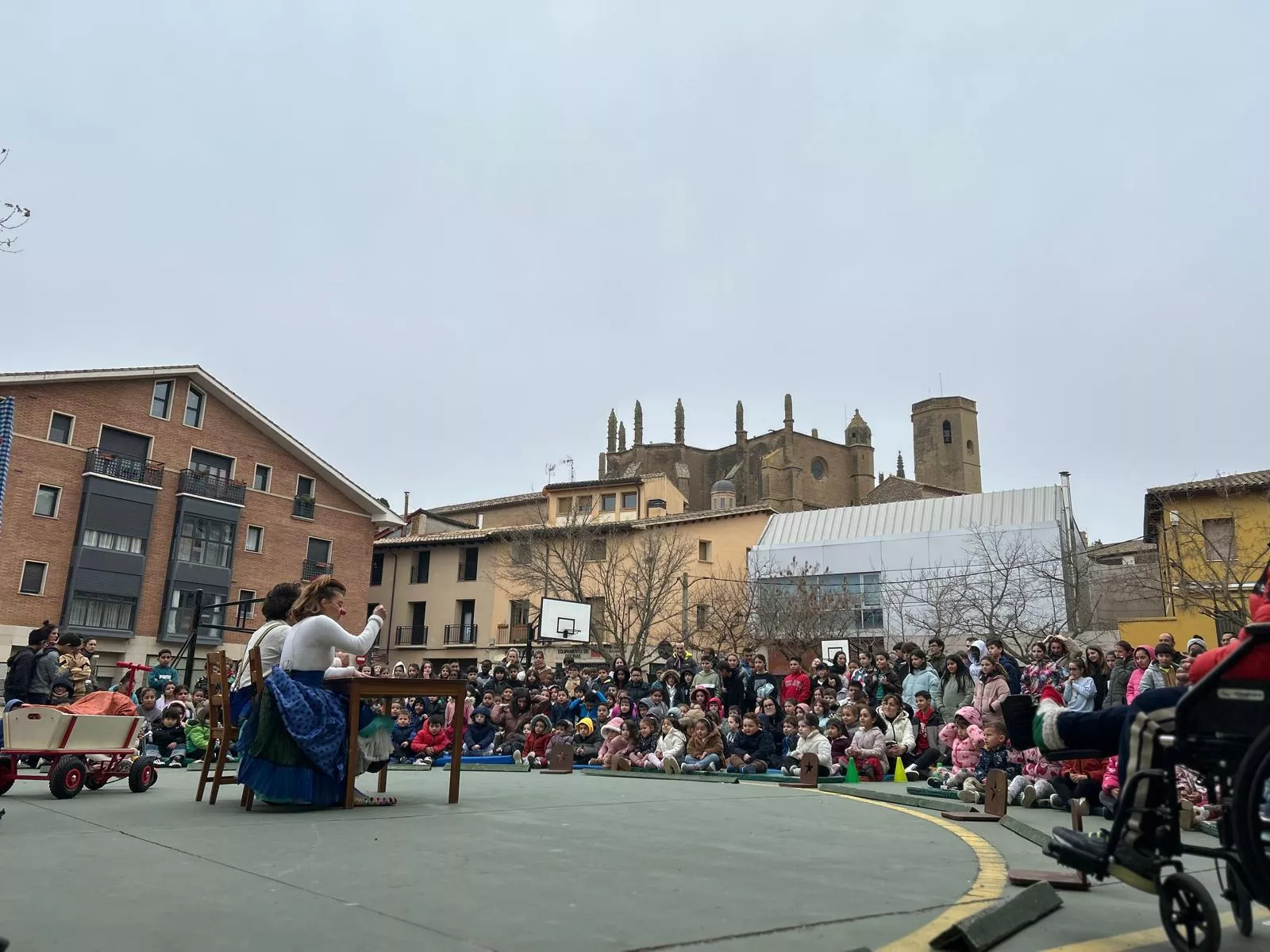 Fiesta del Colegio San Vicente de Huesca.