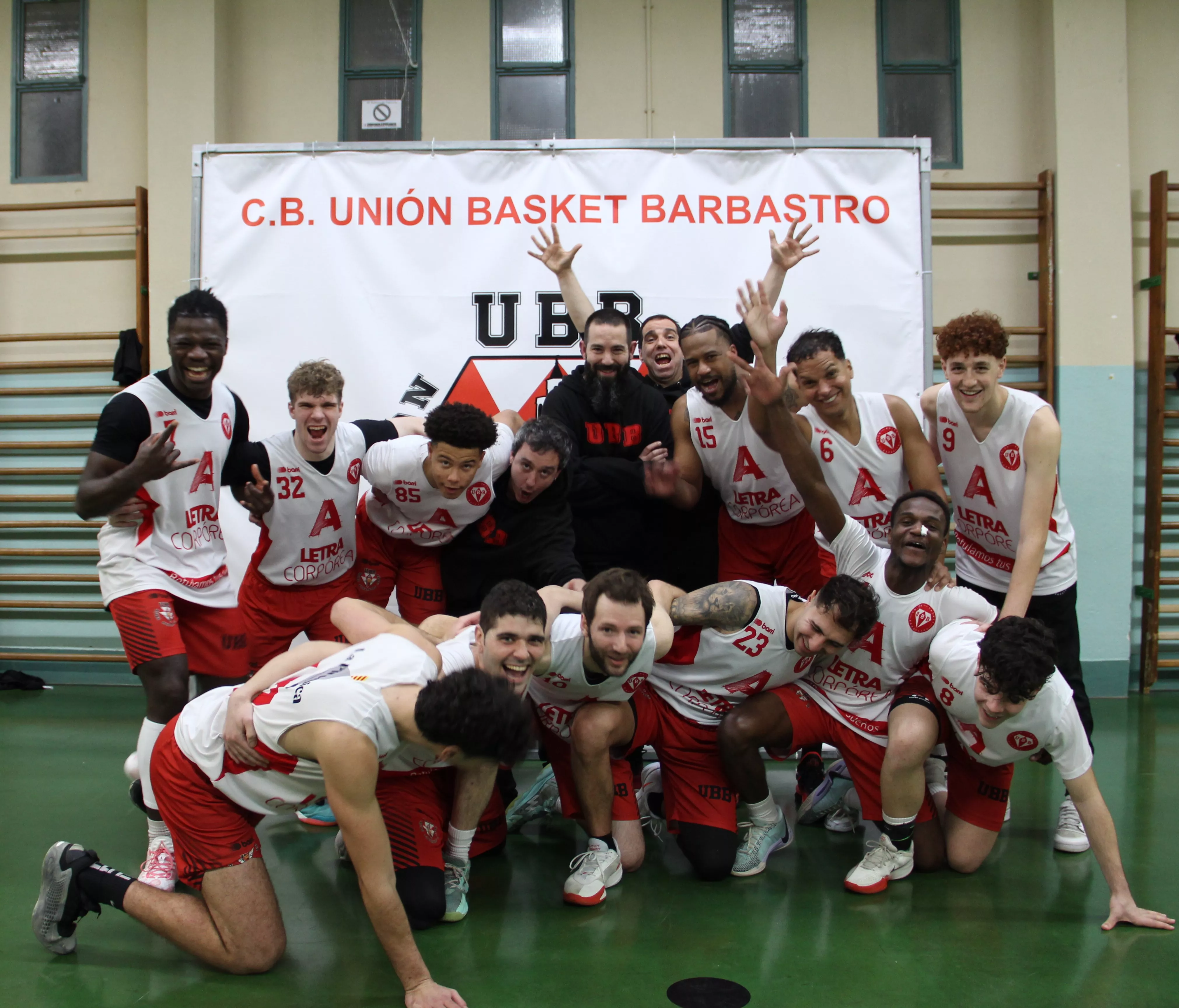 Letra Corpórea UBB 1ª Nacional. Foto: Santy Conde