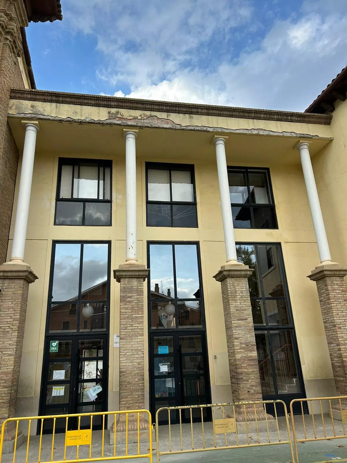 A las familias les preocupa la situación de deterioro del centro.