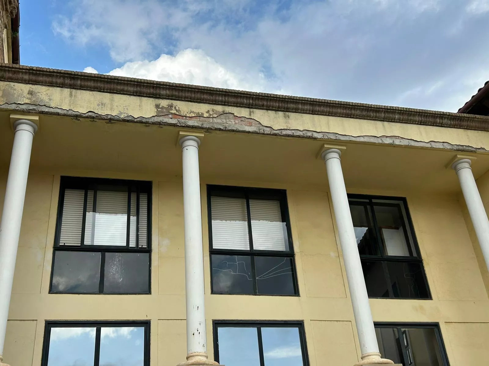 A las familias les preocupa la situación de deterioro del centro.