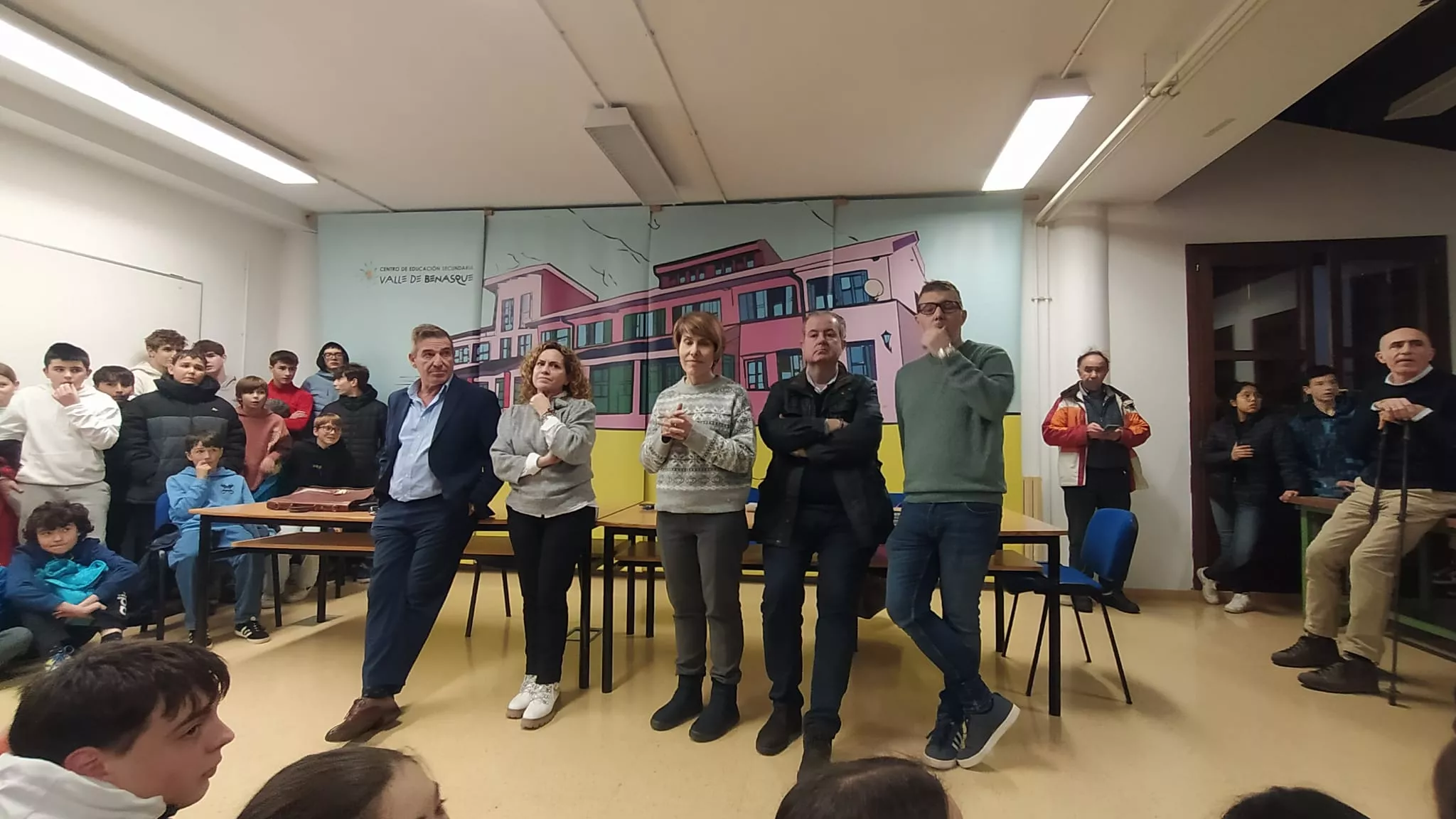 Reunión celebrada en Benasque.