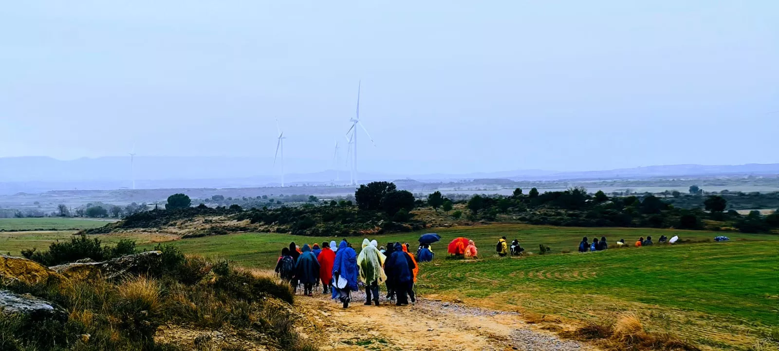 Excursión entre Piedratajada y Valpalmas organizada por la Universidad de Zaragoza. Foto Joaquín Santafé