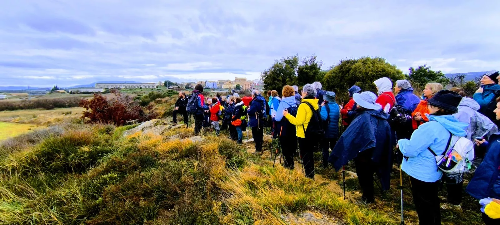 Excursión entre Piedratajada y Valpalmas organizada por la Universidad de Zaragoza. Foto Joaquín Santafé