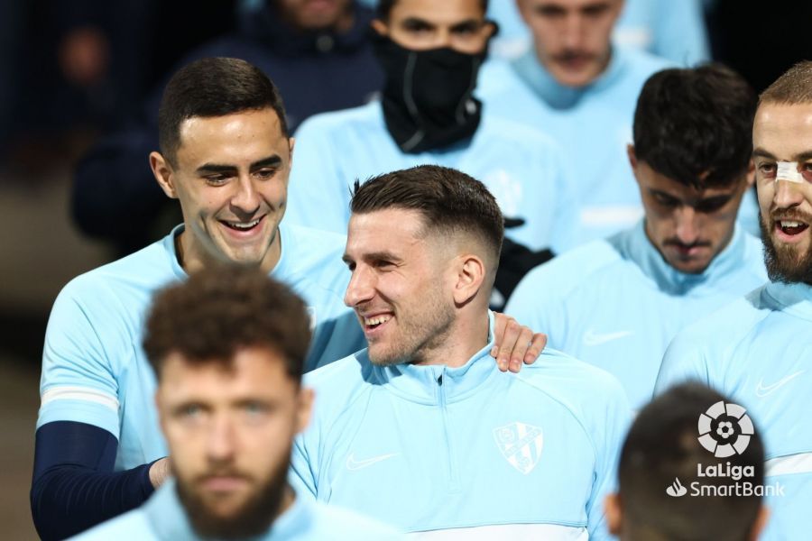 Imágenes previas al partido Zaragoza Huesca. Foto La Liga 