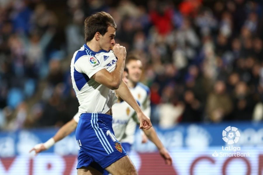 Partido Zaragoza Huesca. Foto La Liga 