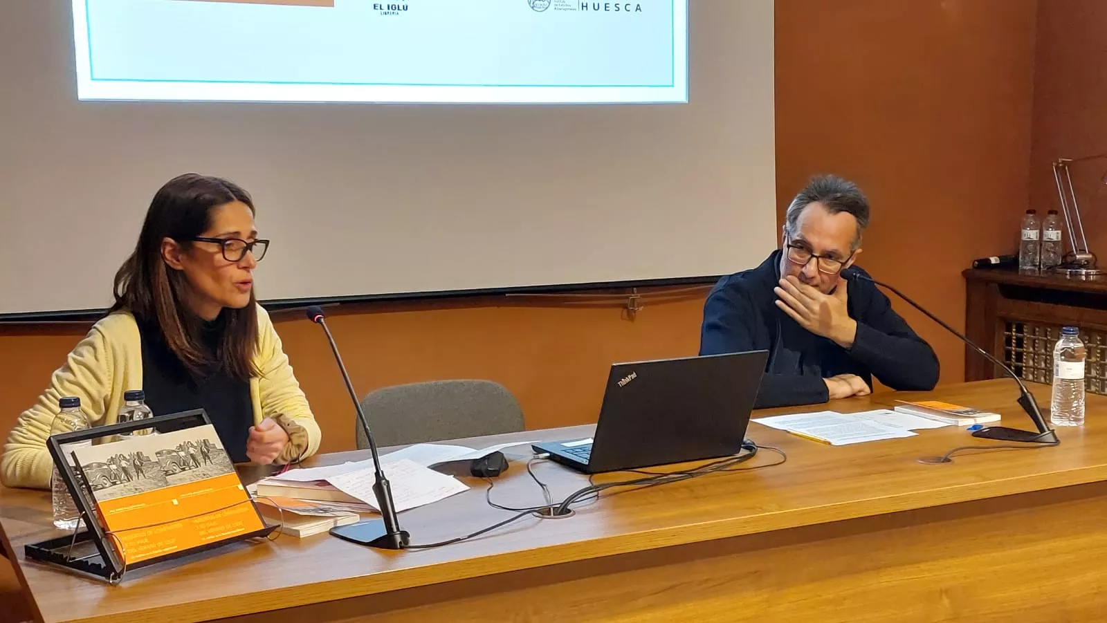 Presentación del libro sobre Hubertus de Löwenstein en el IEA
