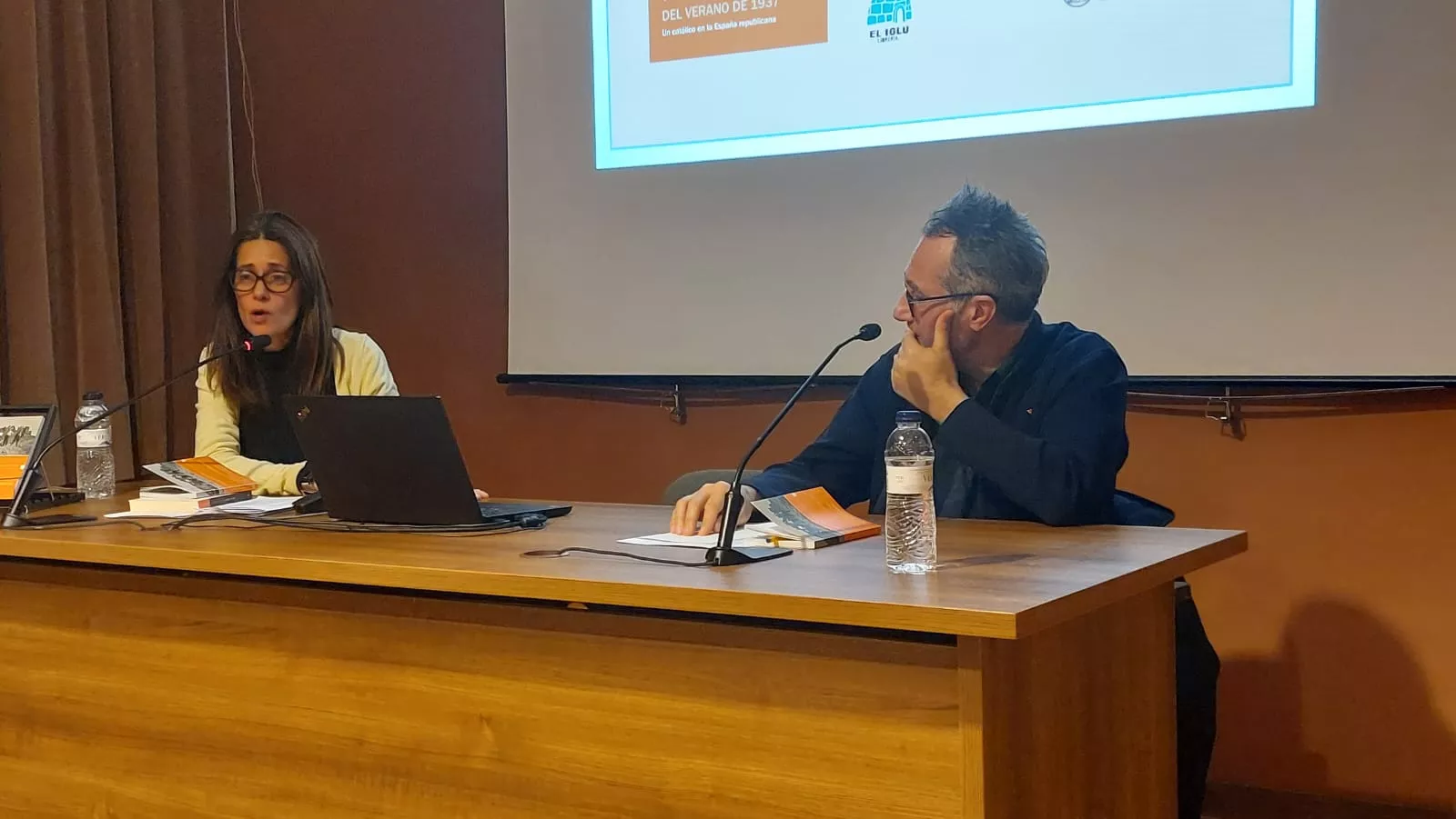 Presentación del libro sobre Hubertus de Löwenstein en el IEA