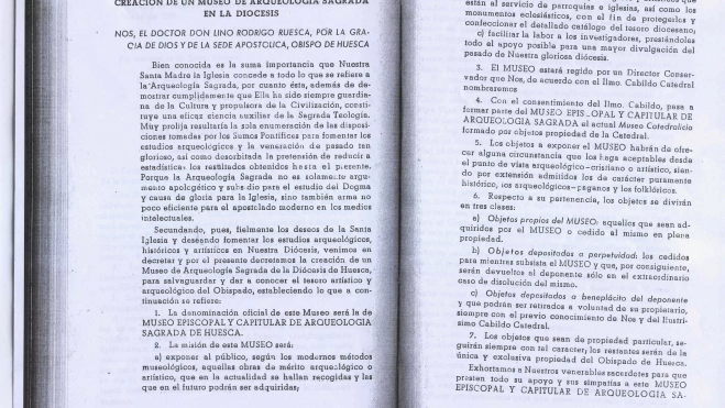 Decreto fundacional. Decreto fundacional.