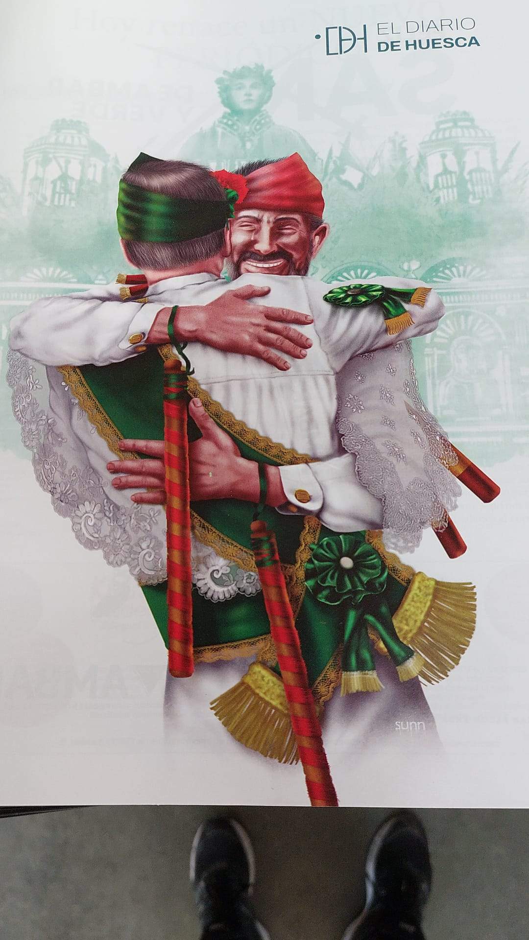 La portada del Número Extraordinario de San Lorenzo de EL DIARIO DE HUESCA