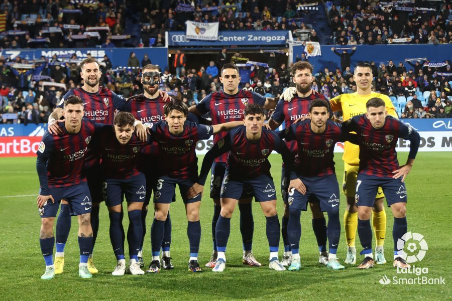 Partido Zaragoza Huesca. Foto La Liga 