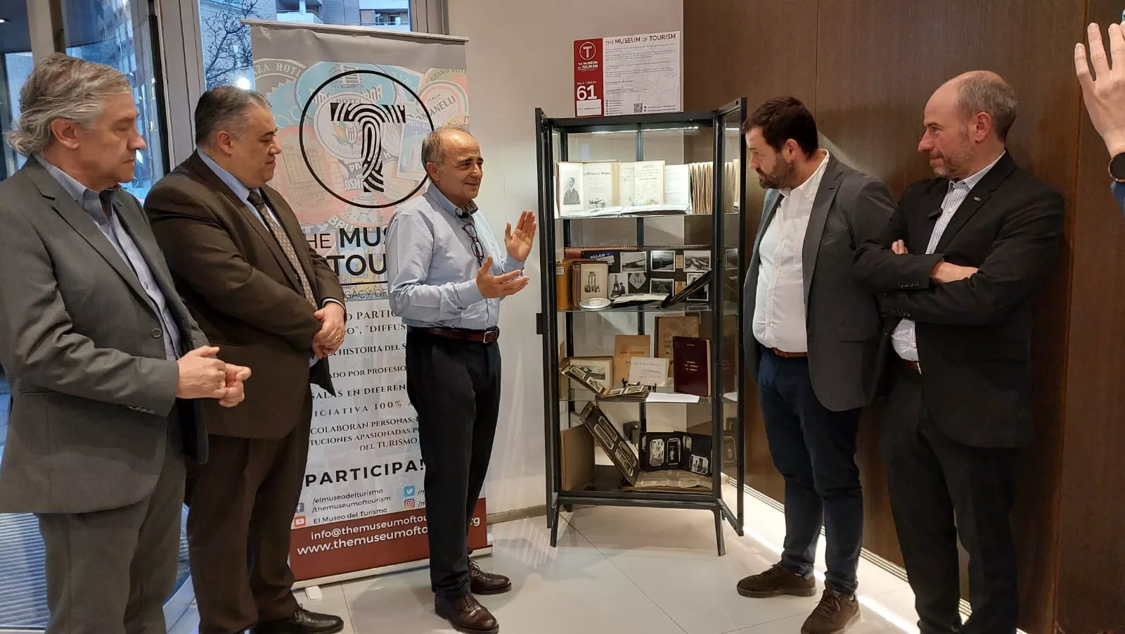 Inauguración de la Sala 061 del Museo de Turismo en el Hotel Abba Huesca