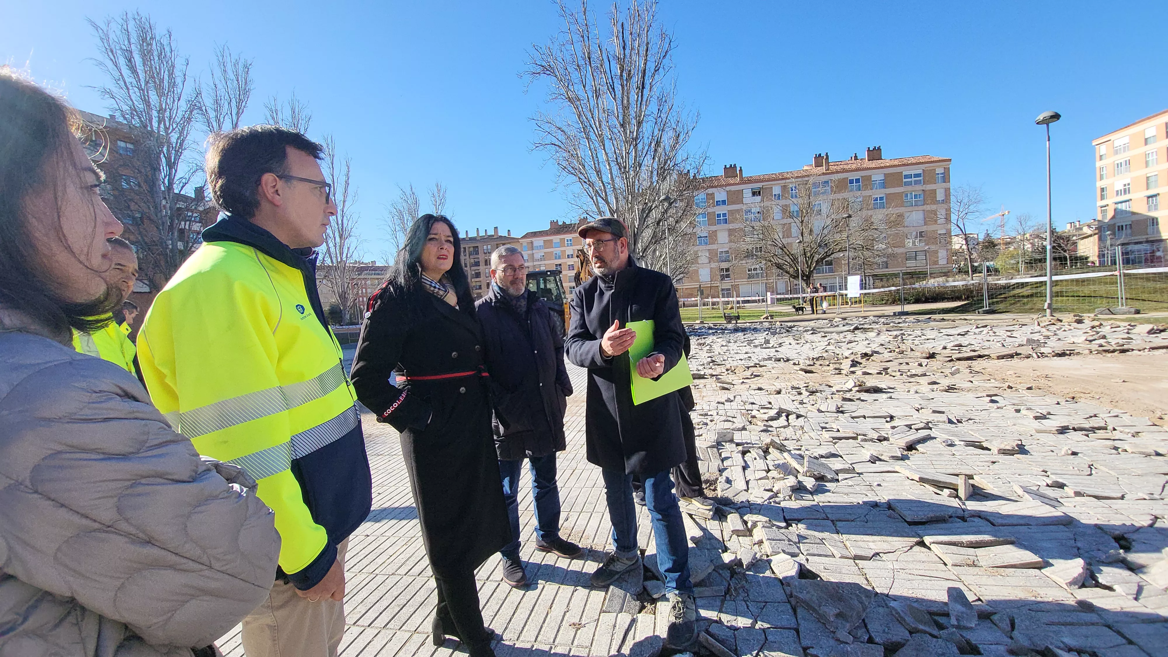 Han comenzado las obras de la quinta fase de adecuación del Parque San Martín.
