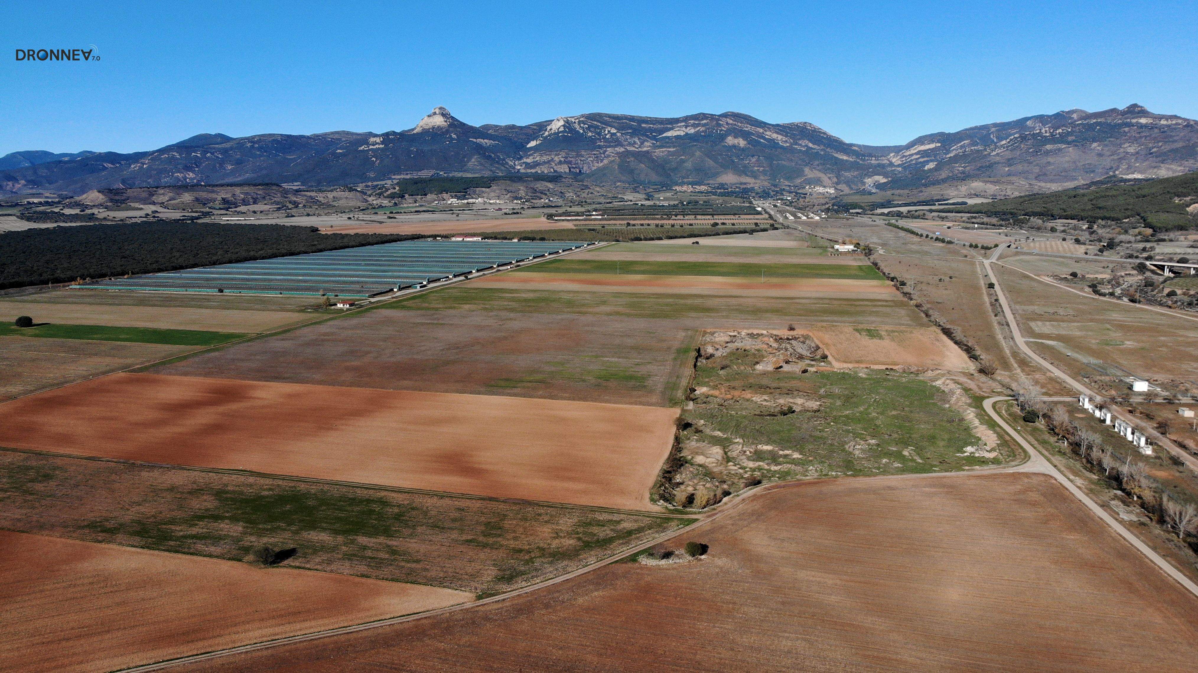 Camino del Pirineo. Los colores avanzan en su evolución, los ocres, los verdes y hacia arriba casi negros. Leoncio Mairal en esencia pura.