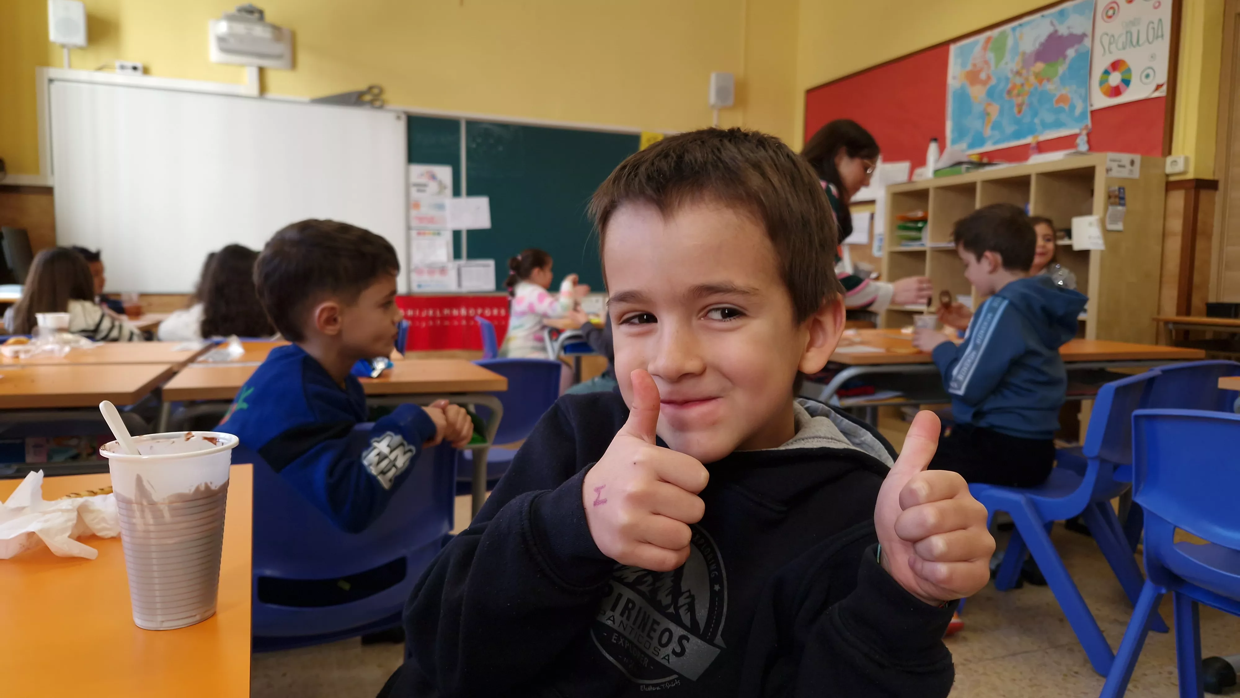 Fiesta de San Juan Bosco en el centro Salesianos de Huesca. Foto Myriam Martínez