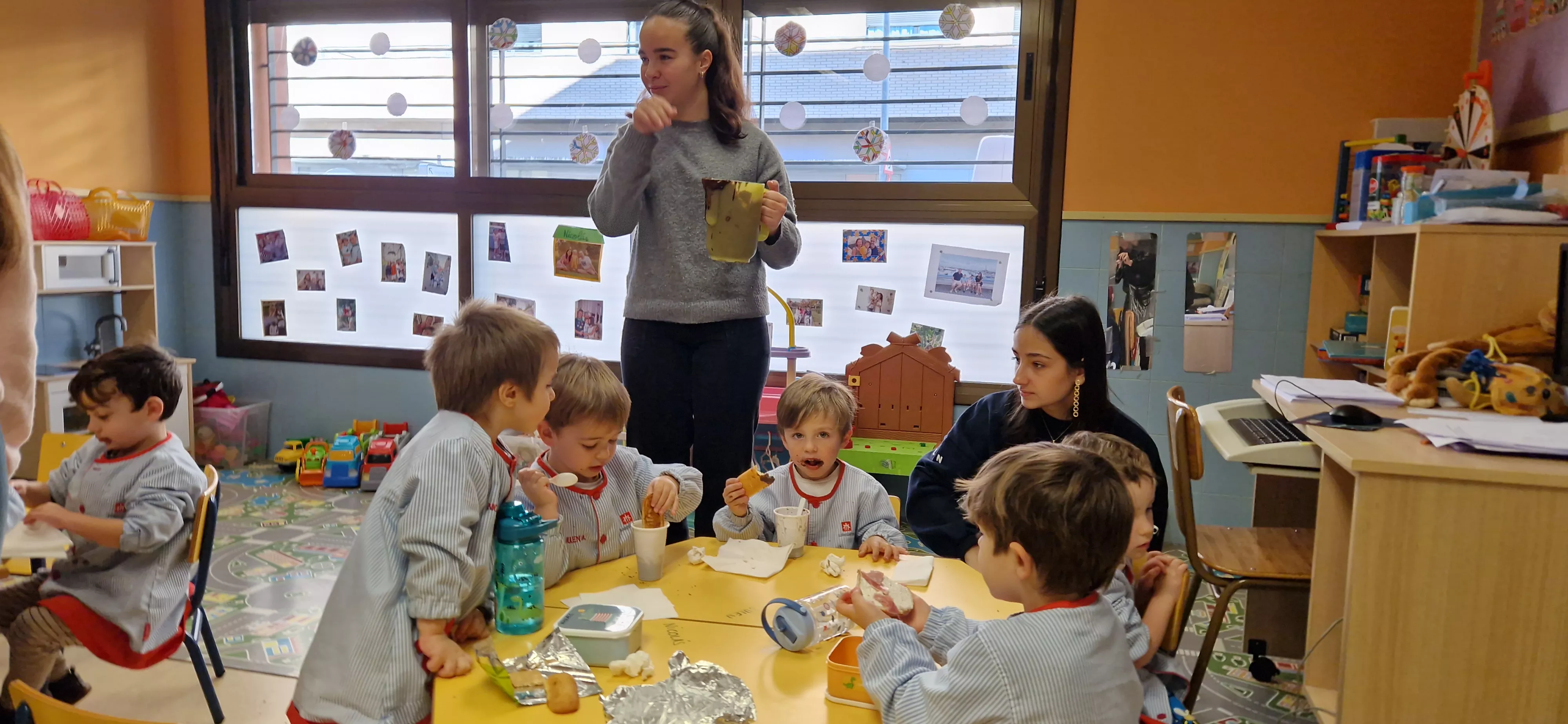 Fiesta de San Juan Bosco en el centro Salesianos de Huesca. Foto Myriam Martínez