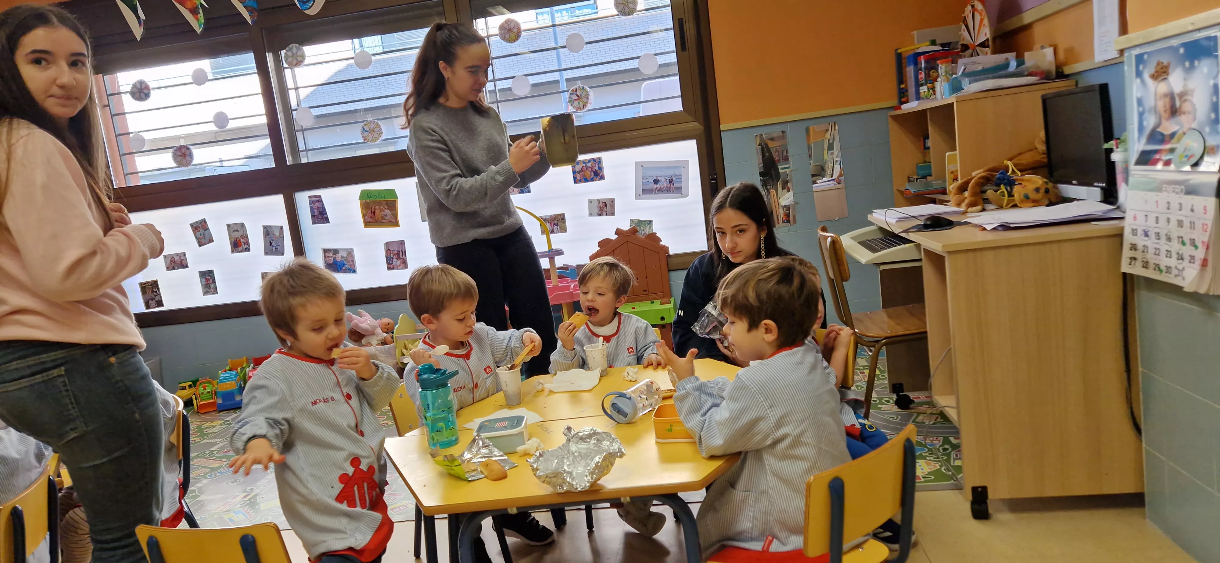 Fiesta de San Juan Bosco en el centro Salesianos de Huesca. Foto Myriam Martínez
