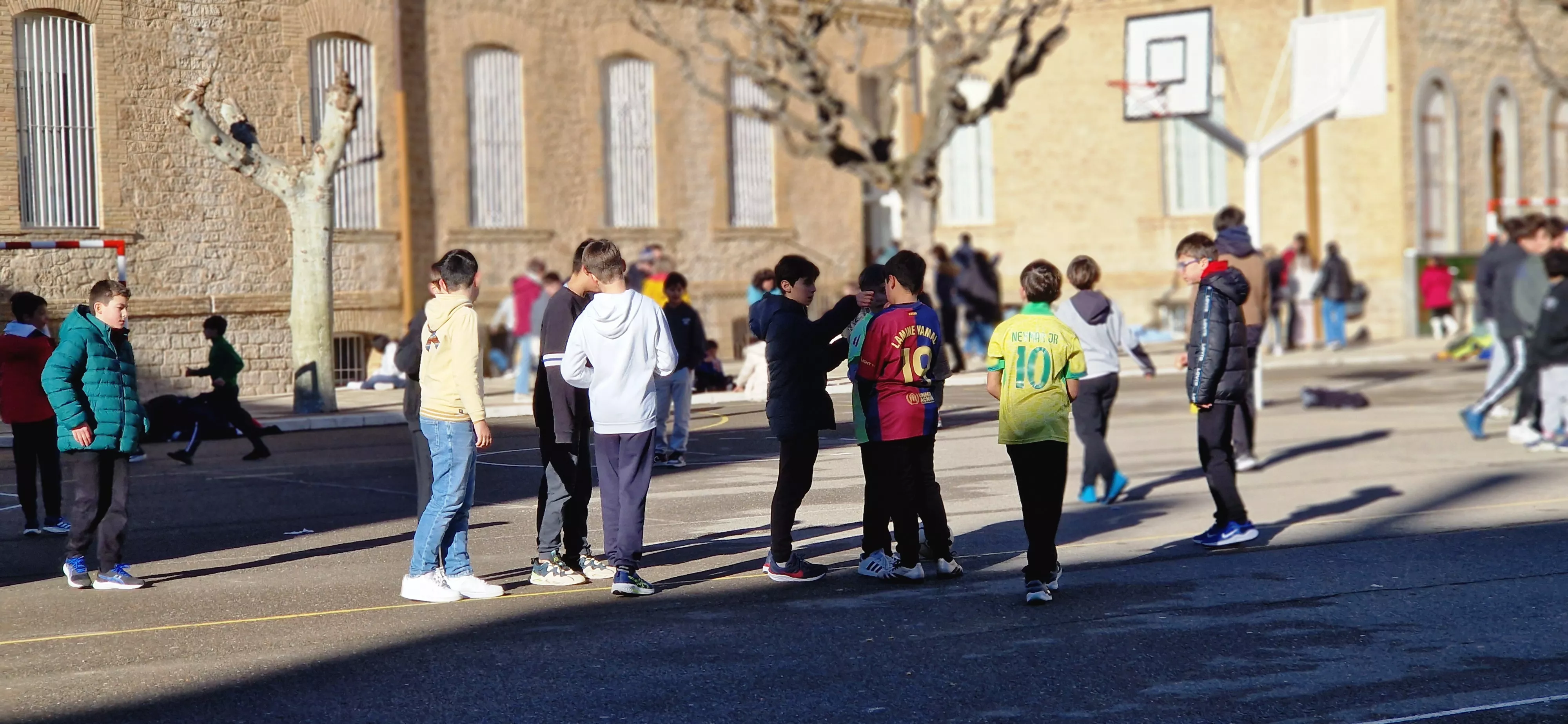 Fiesta de San Juan Bosco en el centro Salesianos de Huesca. Foto Myriam Martínez