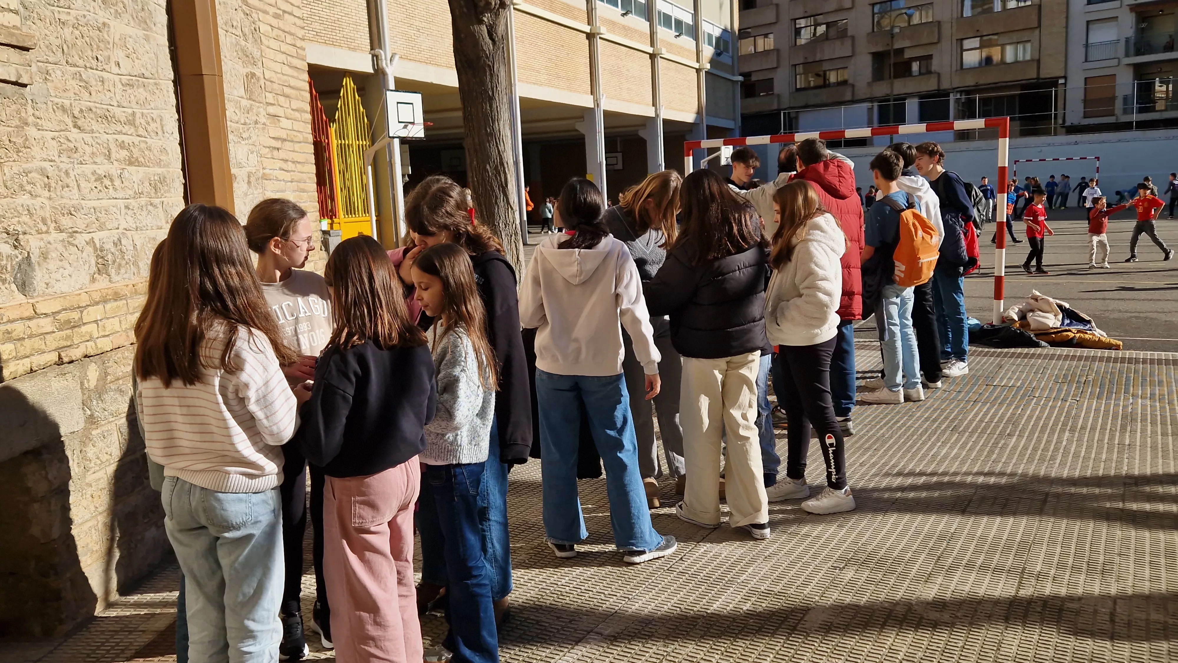 Fiesta de San Juan Bosco en el centro Salesianos de Huesca. Foto Myriam Martínez