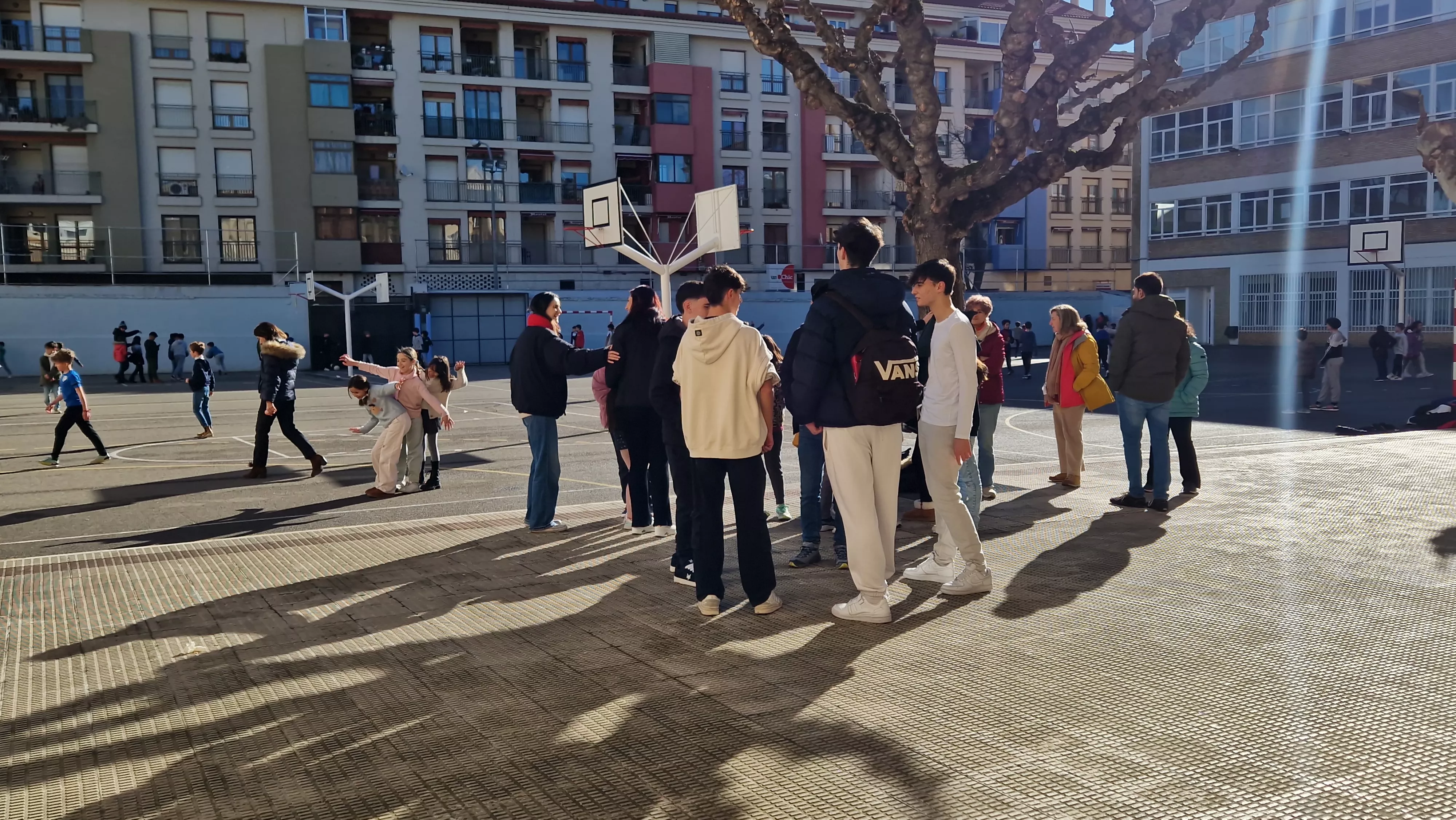 Fiesta de San Juan Bosco en el centro Salesianos de Huesca. Foto Myriam Martínez
