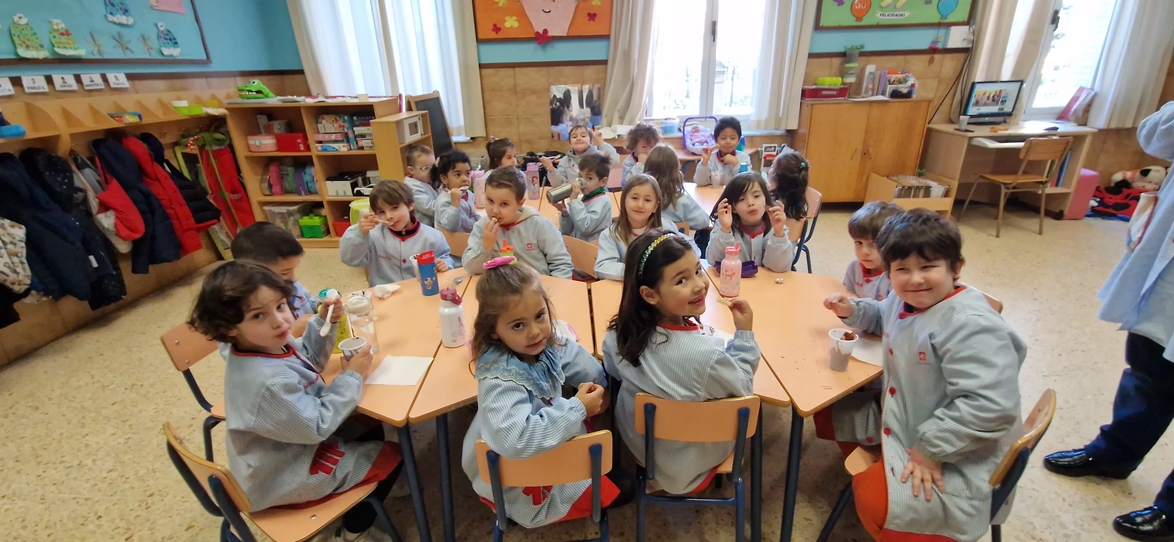 Fiesta de San Juan Bosco en el centro Salesianos de Huesca. Foto Myriam Martínez