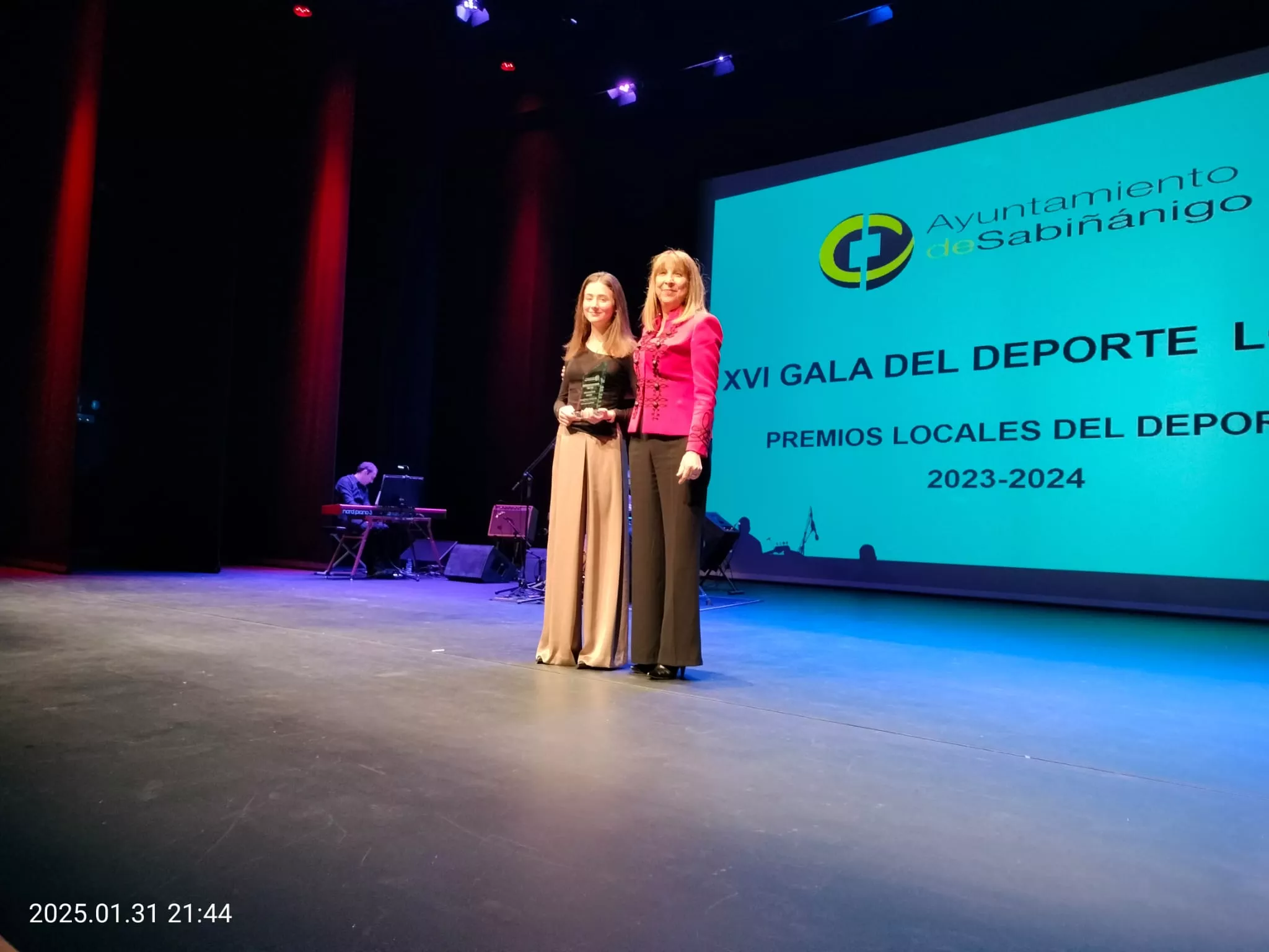 Cristina Lanau, mejor deportista absoluta femenina. Foto: Andrés Alcaraz