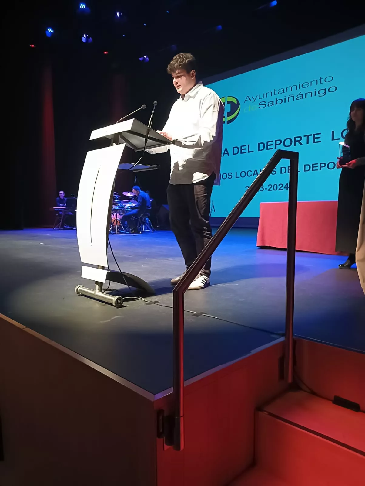 Francho Rufas, mejor deportista absoluto masculino. Foto: Andrés Alcaraz