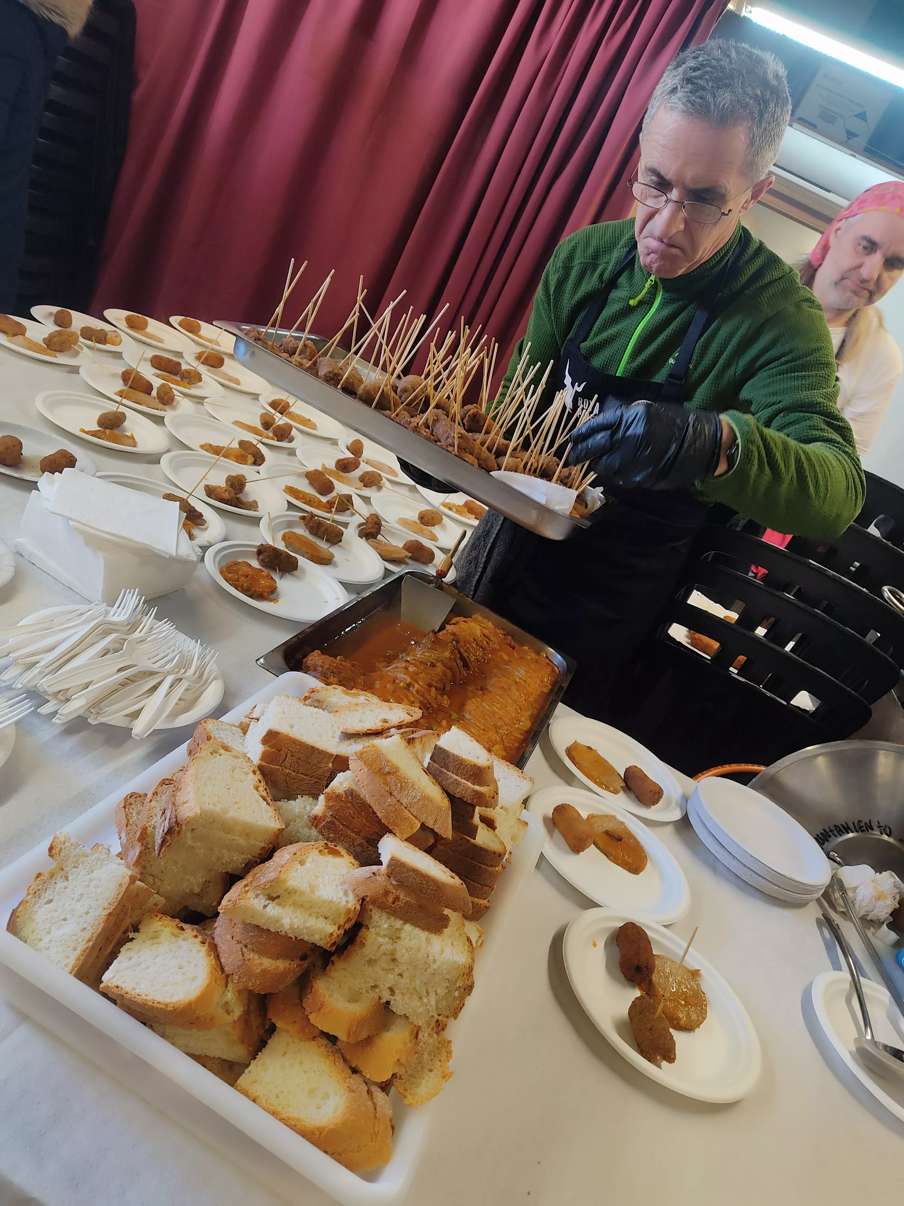 Preparación coloquio degustación de carnes km0