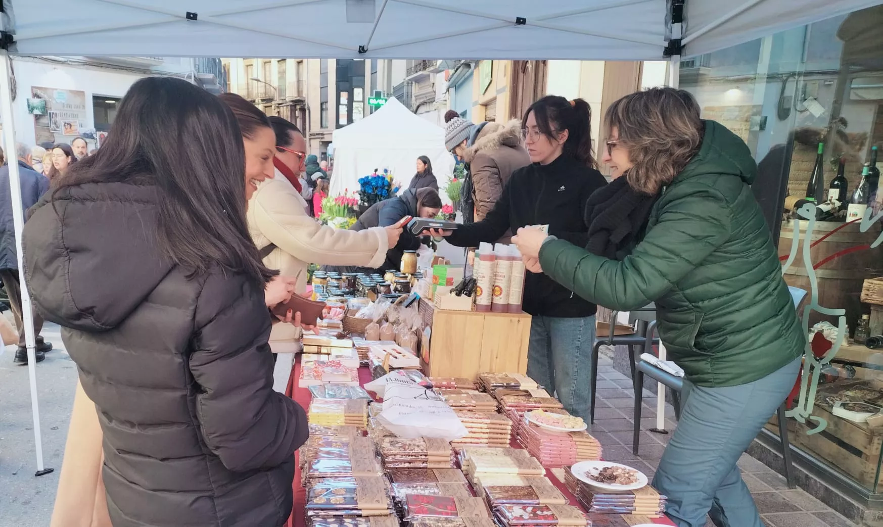 Feria de la Candelera en Barbastro. Foto María José Sampietro