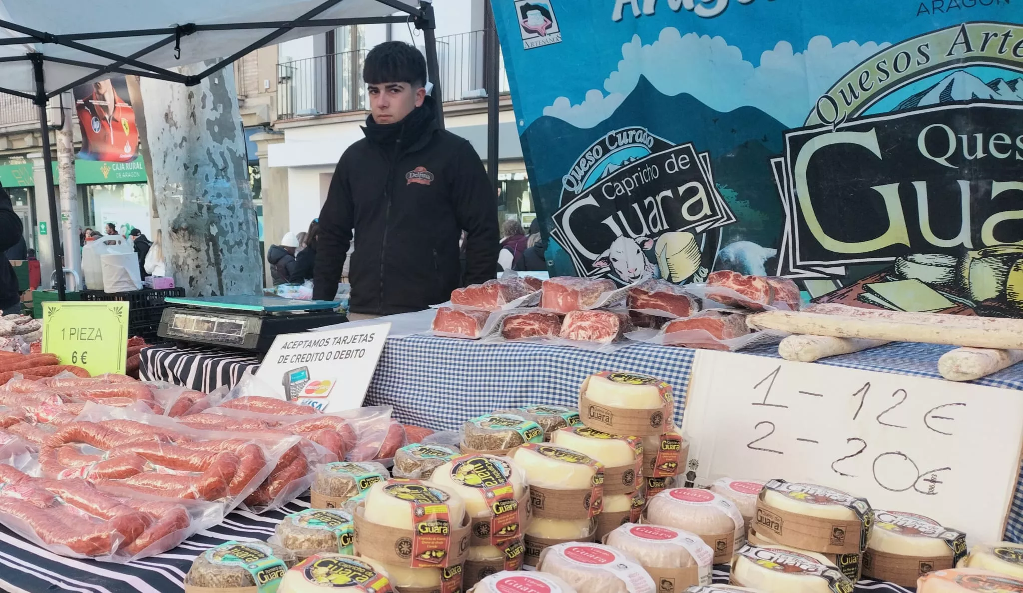 Feria de la Candelera en Barbastro. Foto María José Sampietro