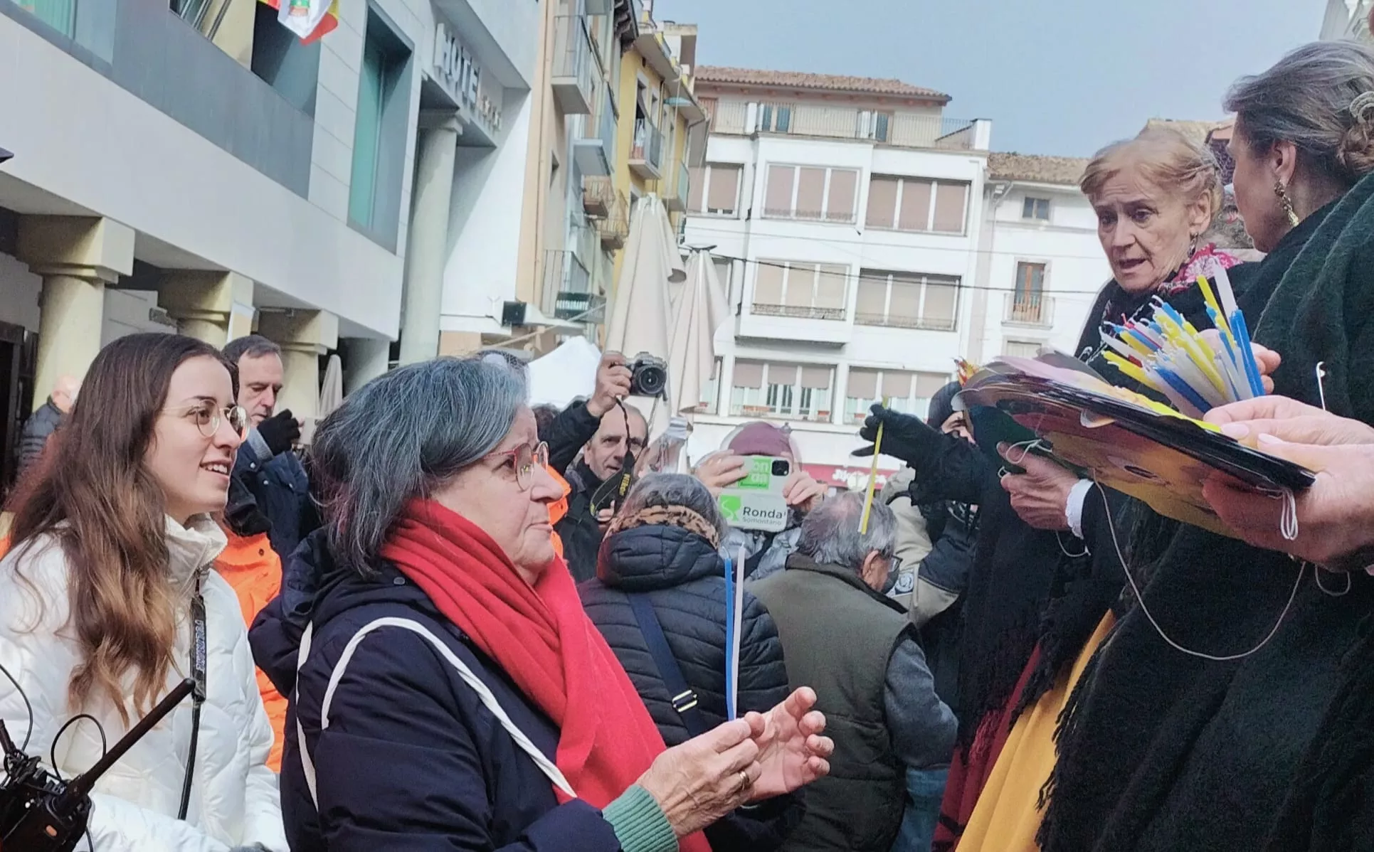 Feria de la Candelera en Barbastro. Foto María José Sampietro