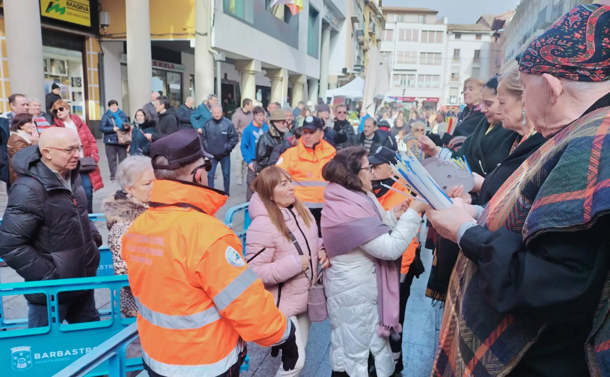 Feria de la Candelera en Barbastro. Foto María José Sampietro