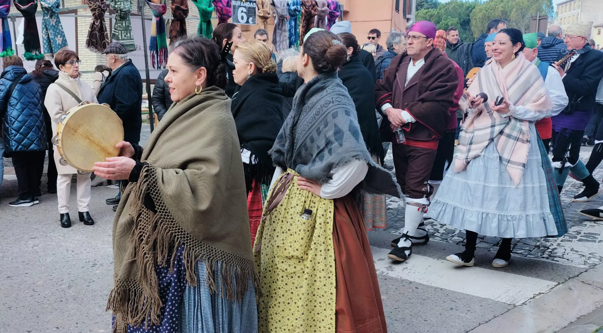Feria de la Candelera en Barbastro. Foto María José Sampietro