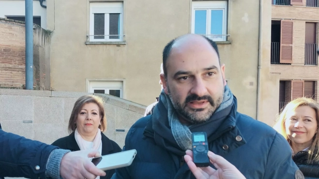 Fernando Torres, Silvia Ramírez y Ana Alós en la Candelera Fernando Torres, Silvia Ramírez y Ana Alós en la Candelera